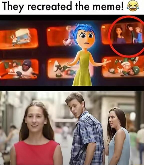 They recreated the meme!