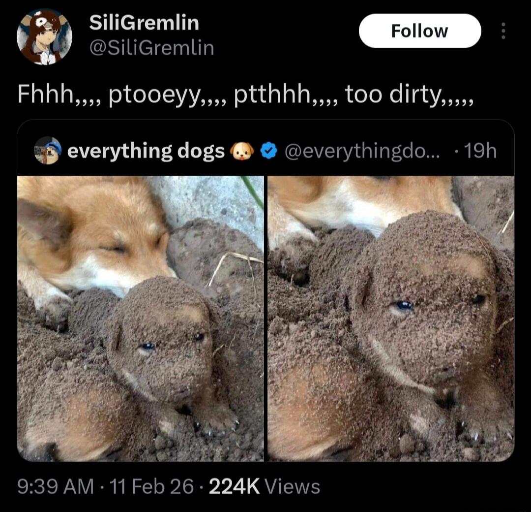 Fhhh,,, ptooeey,,, ptthhh,,, too dirty,,,,