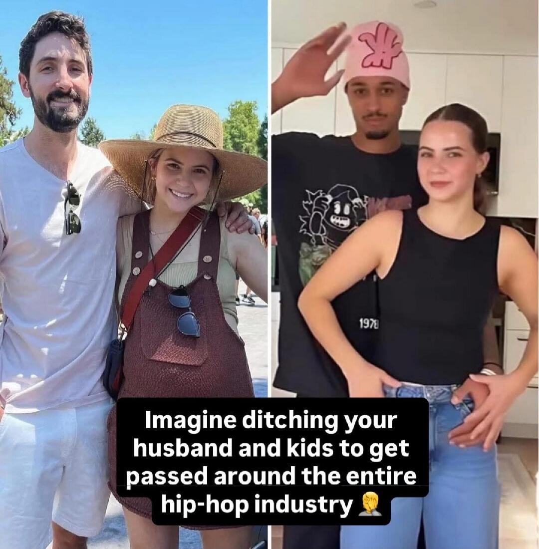 Imagine ditching your husband and kids to get passed around the entire hip-hop industry 🤷‍♀️