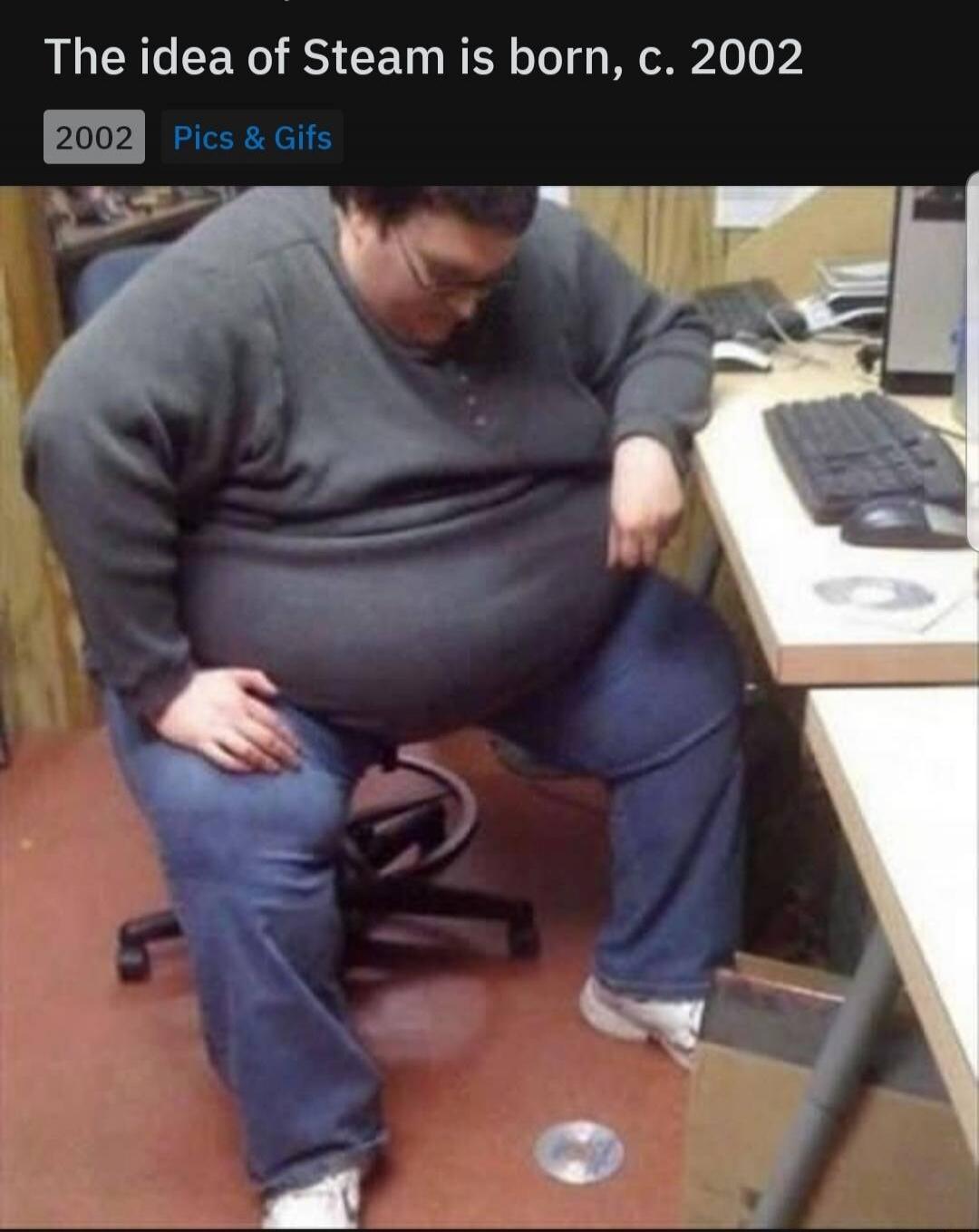 The idea of Steam is born, c. 2002