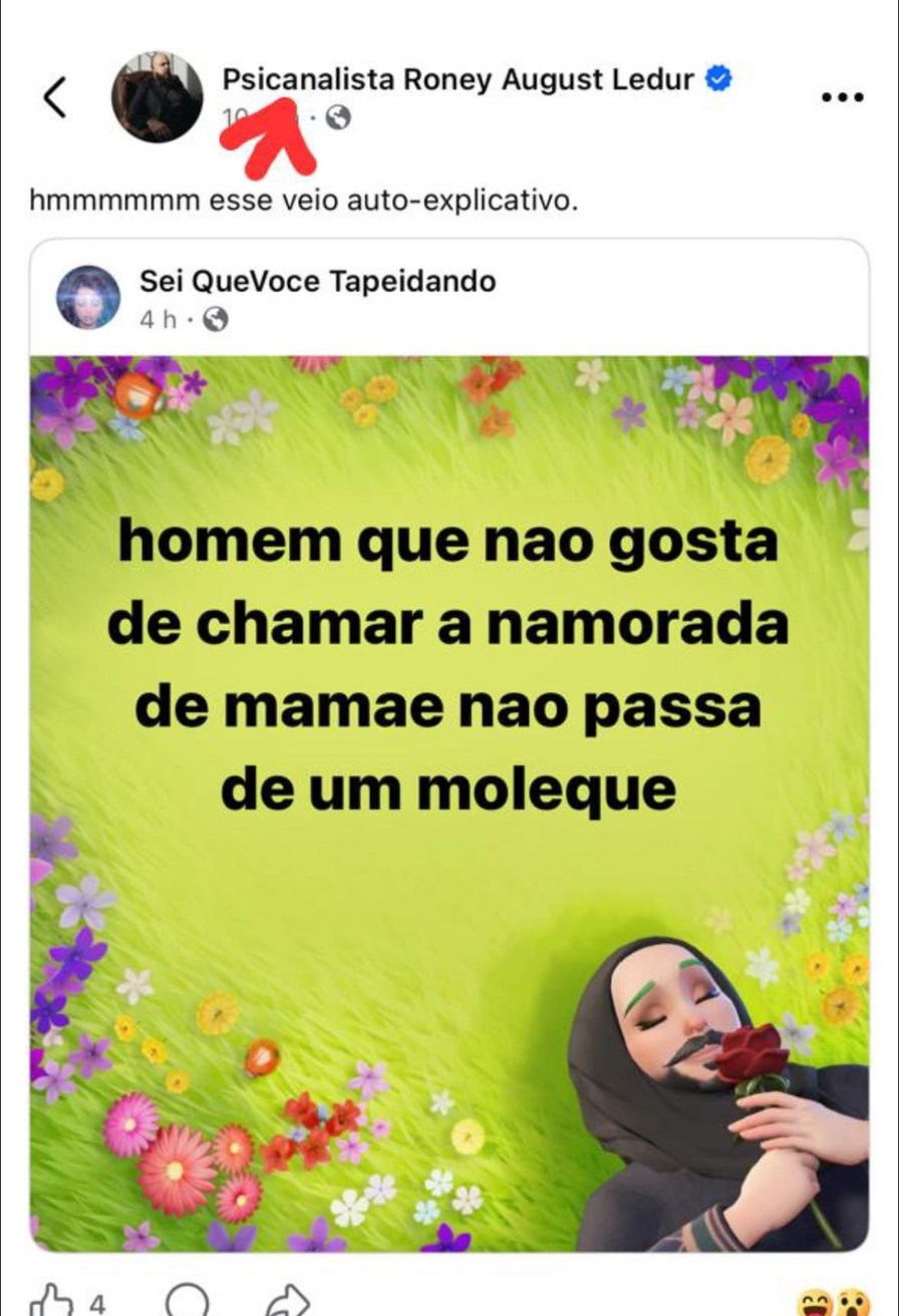 hmmmmm esse veio auto-explicativo.

homem que nao gosta de chamar a namorada de mamãe nao passa de um moleque