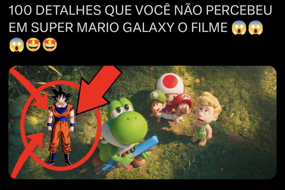 100 DETALHES QUE VOCÊ NÃO PERCEBEU EM SUPER MARIO GALAXY O FILME 😲🤯😭😍