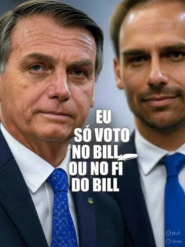 EU SÓ VOTO NO BILL OU NO FI DO BILL