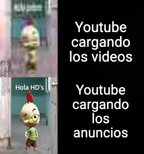 Youtube cargando los videos
Youtube cargando los anuncios