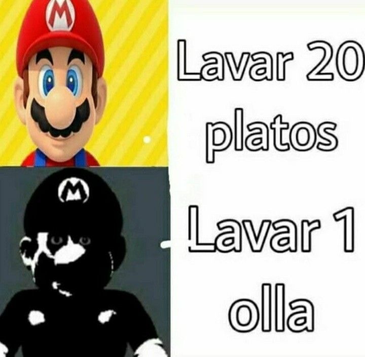 Lavar 20 platos
Lavar 1 olla