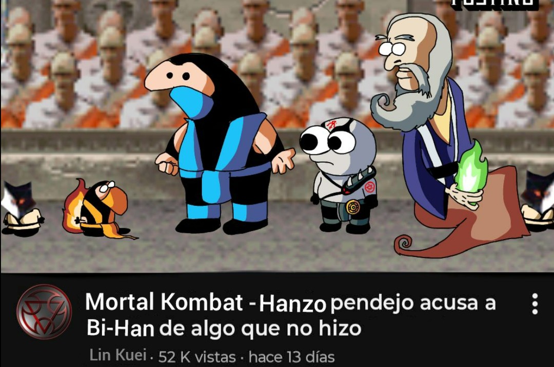 Mortal Kombat - Hanzo pendejo acusa a Bi-Han de algo que no hizo
