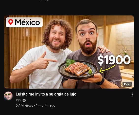 Luisito me invita a su orgia de lujo
México
$1900
