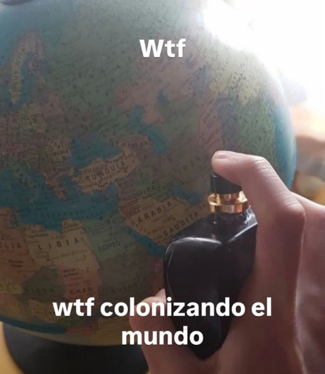 Wtf wtf colonizando el mundo