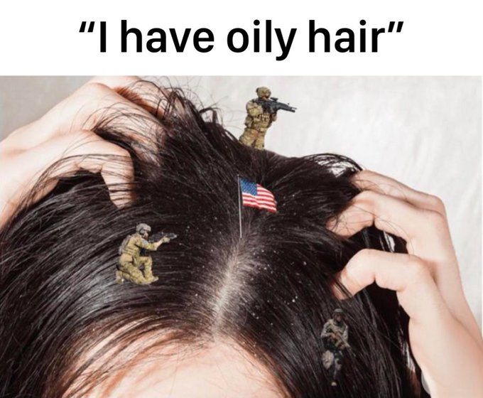 I have oily hair