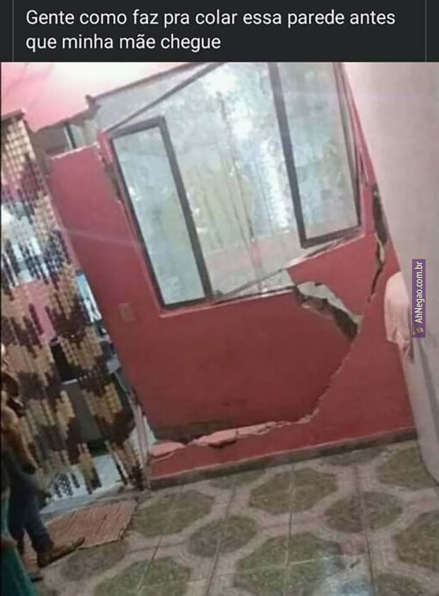 Gente, ¿cómo hago para pegar esta pared antes de que llegue mi mamá?