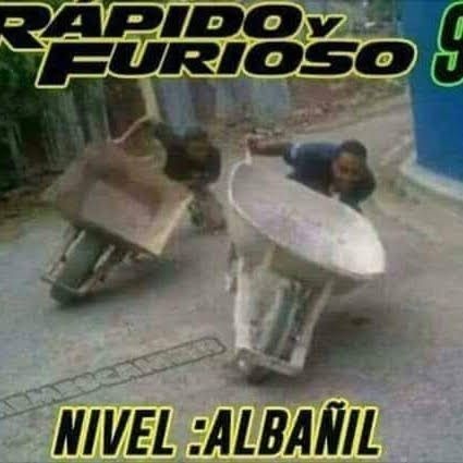 RAPIDO y FURIOSO  NIVEL ALBAÑIL