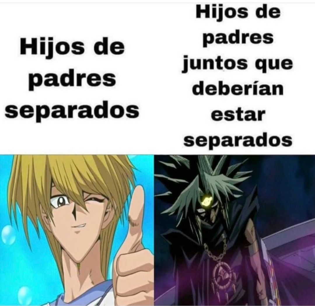 Hijos de padres separados
Hijos de padres juntos que deberían estar separados
