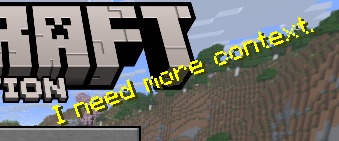 Minecraft necesito más contexto. ID de sesión: 4722.