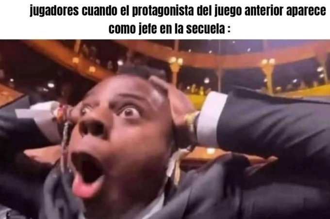 jugadores cuando el protagonista del juego anterior aparece como jefe en la secuela :