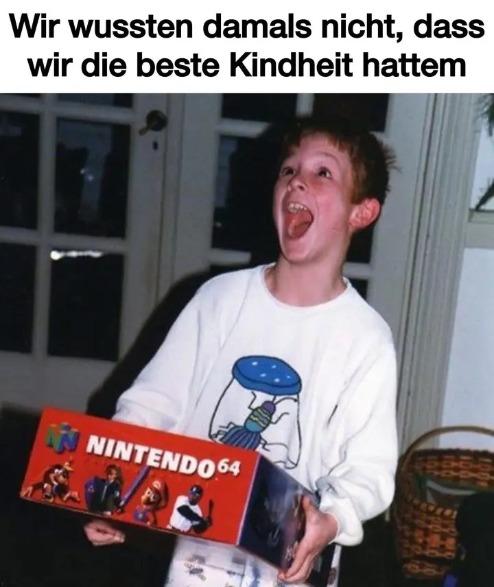 En aquella época no sabíamos que teníamos la mejor infancia. NINTENDO 64