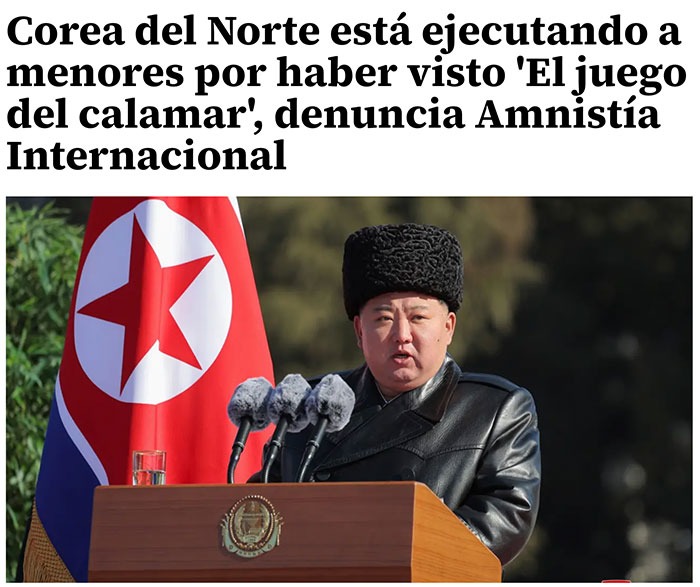 Corea del Norte está ejecutando a menores por haber visto 'El juego del calamar', denuncia Amnistía Internacional