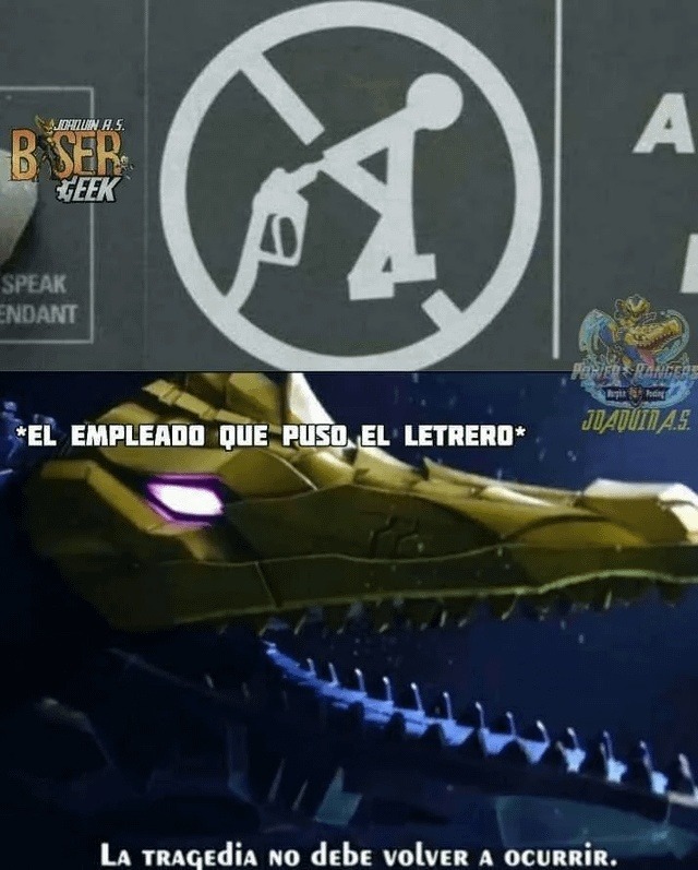 *EL EMPLEADO QUE PUSO, EL LETRERO* 
LA TRAGEDIA NO DEBE VOLVER A OCURRIR.