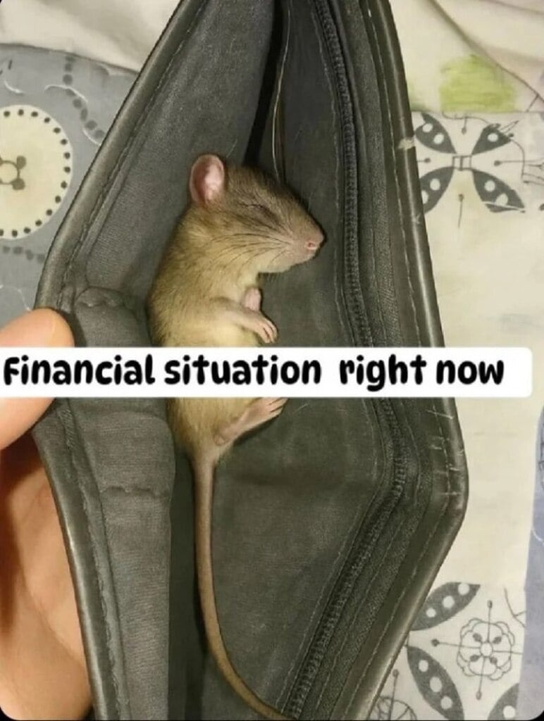financial situation right now