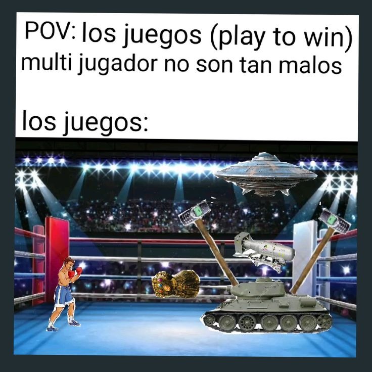 POV: los juegos (play to win) multijugador no son tan malos
los juegos: