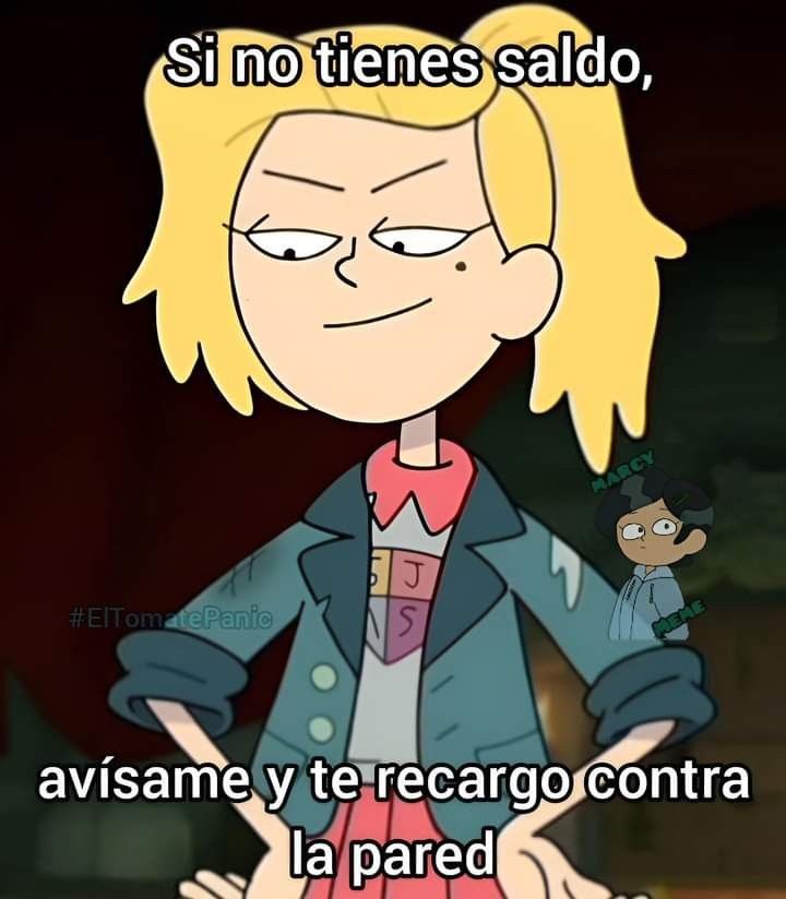 Si no tienes saldo, avísame y te recargo contra la pared