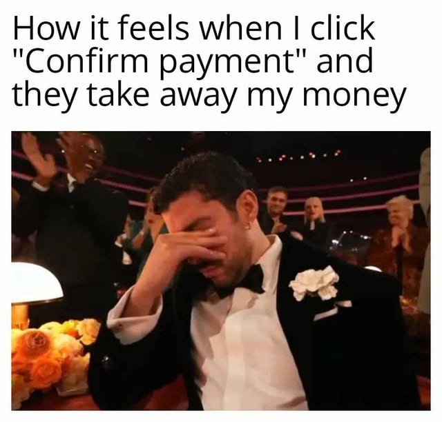 How it feels when I click 