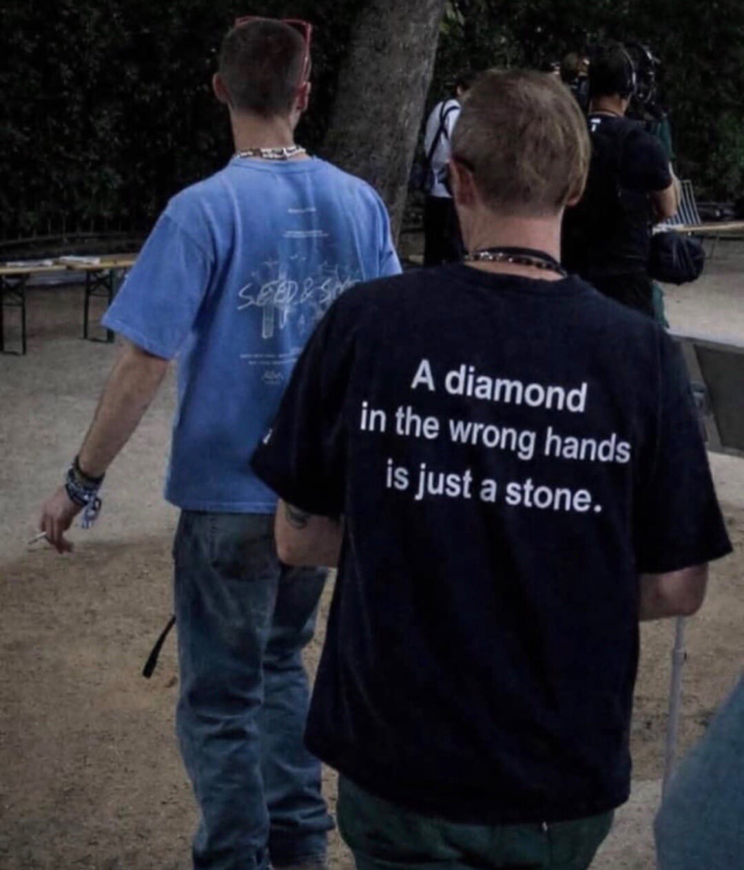 A diamond in the wrong hands is just a stone.