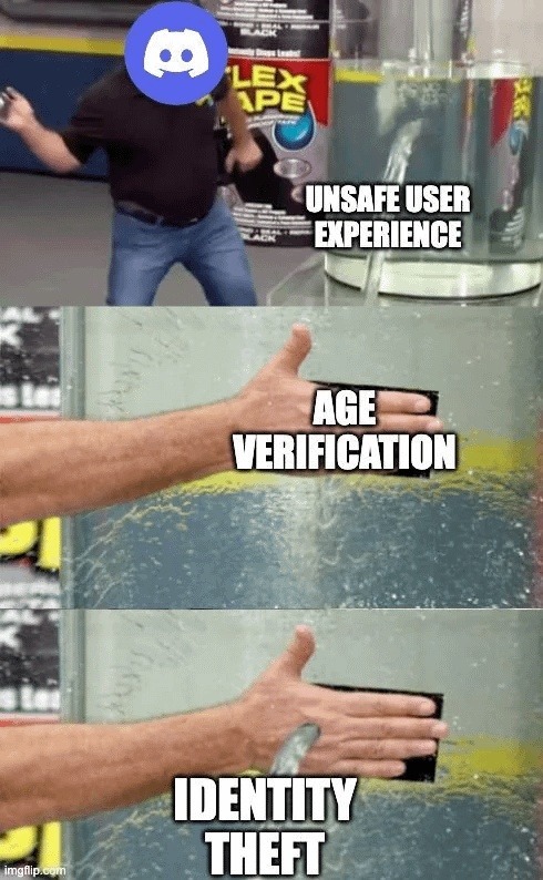 UNSAFE USER EXPERIENCE
AGE VERIFICATION
IDENTITY THEFT