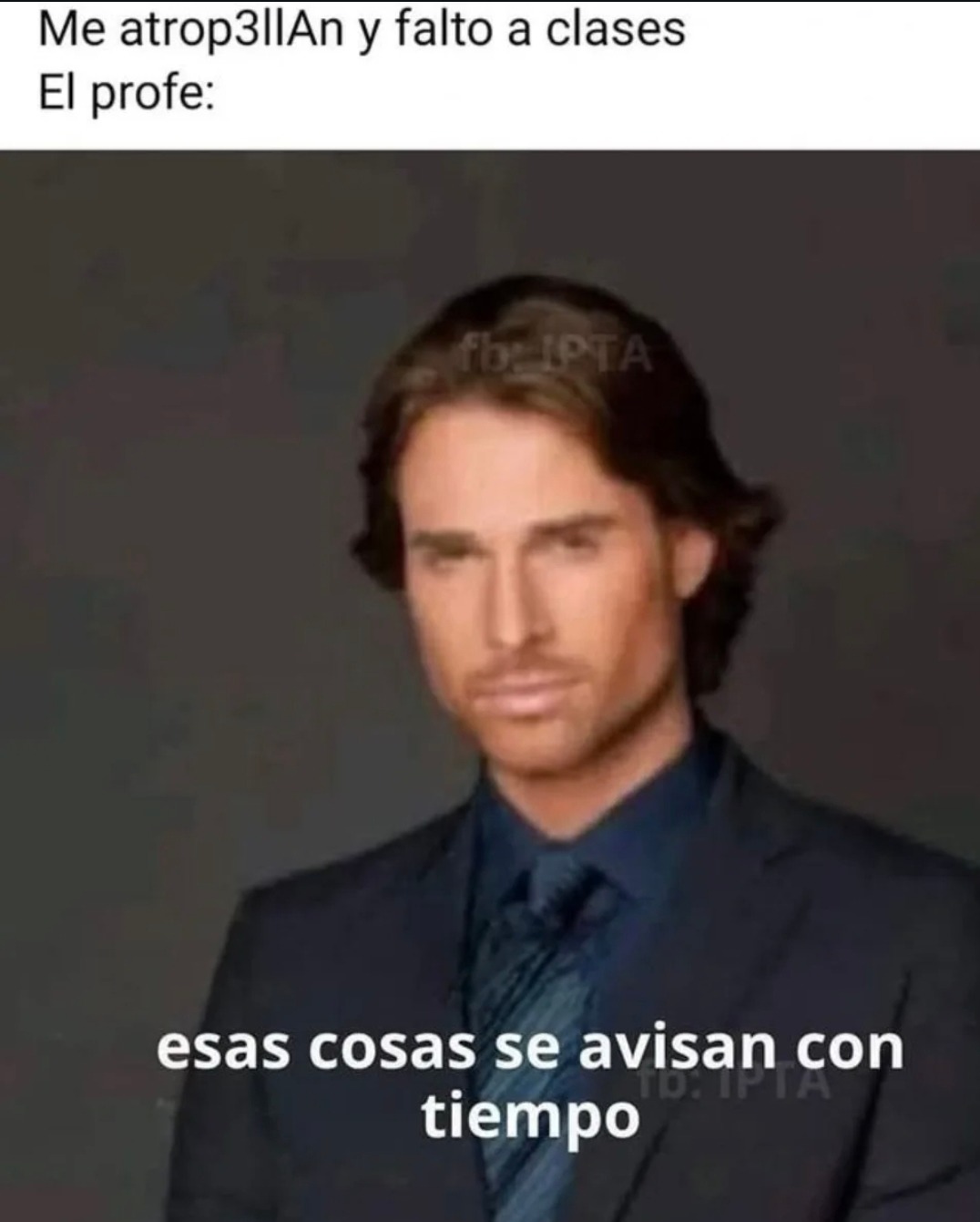 Me atropellan y falto a clases El profe: esas cosas se avisan con tiempo