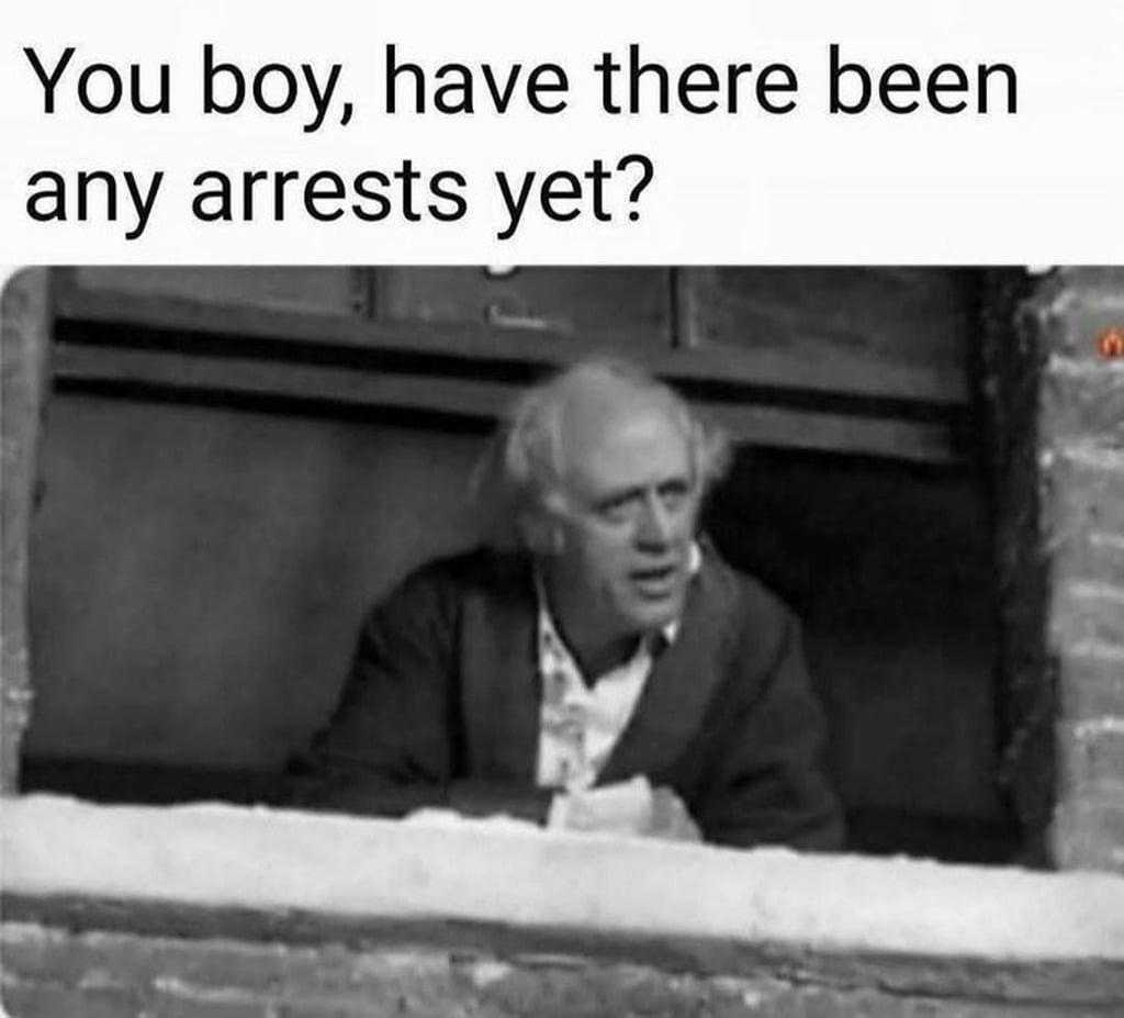 You boy, have there been any arrests yet?