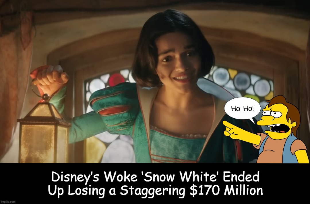 Disney's Woke 'Snow White' Ended Up Losing a Staggering $170 Million