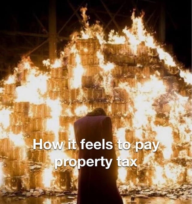 How it feels to pay property tax