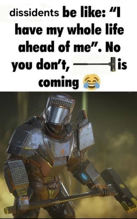 dissidents be like: 
