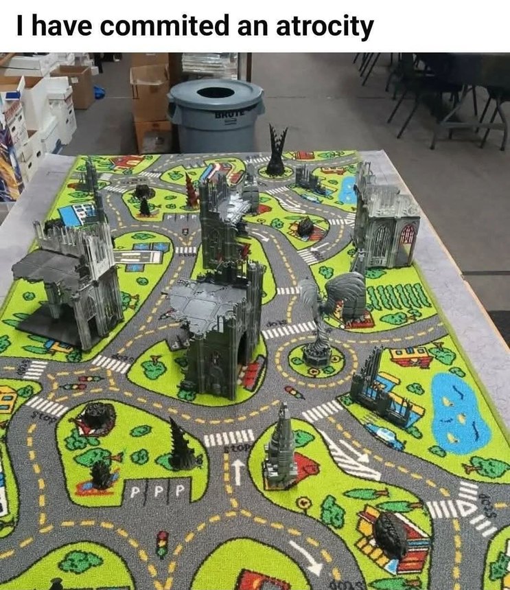 I have committed an atrocity