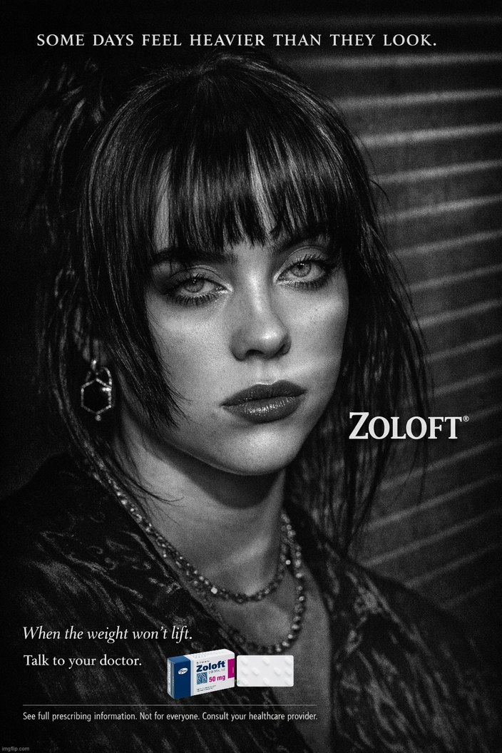 Some days feel heavier than they look. Zoloft. When the weight won't lift. Talk to your doctor. See full prescribing information. Not for everyone. Consult your healthcare provider.