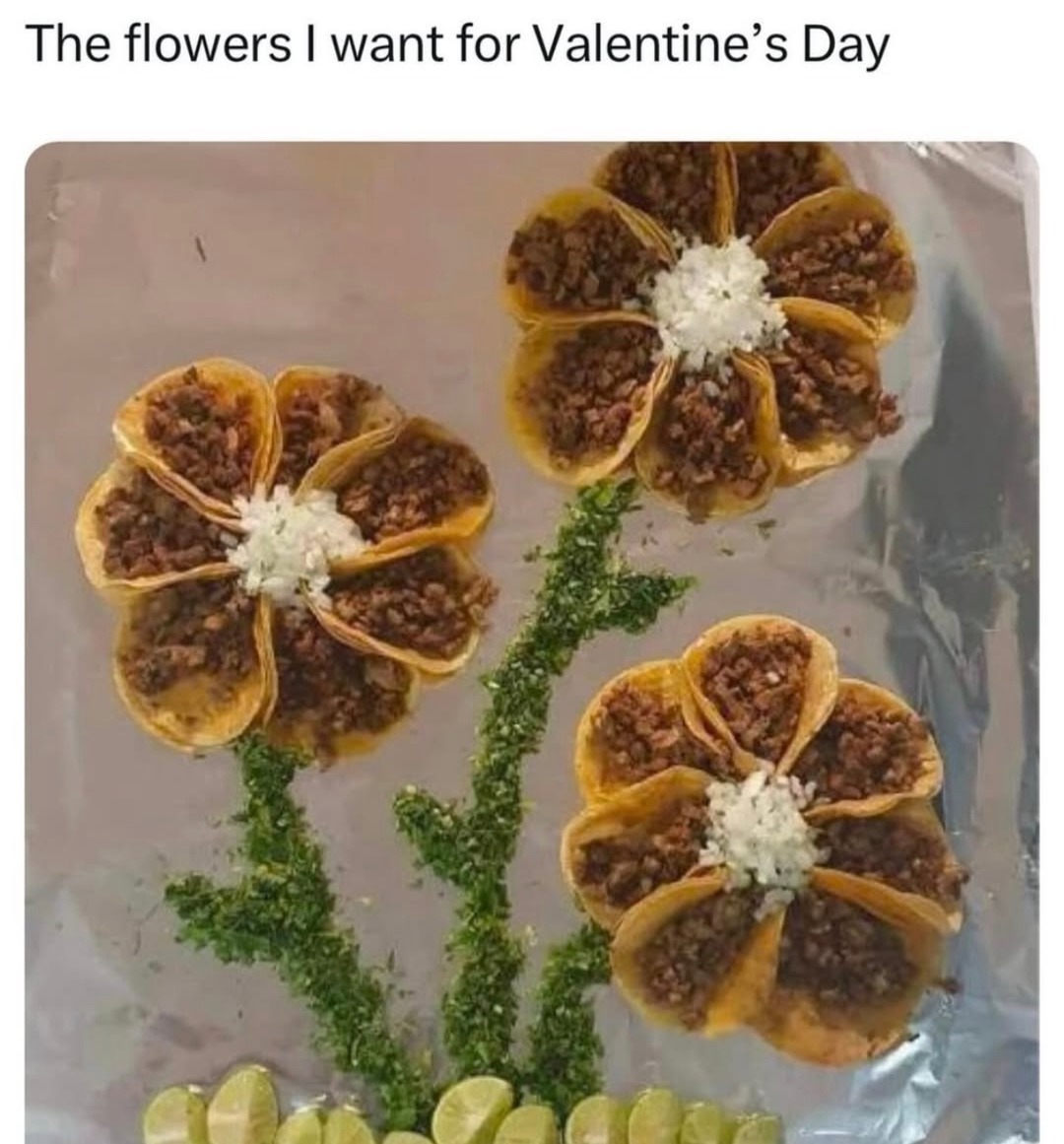 The flowers I want for Valentine’s Day