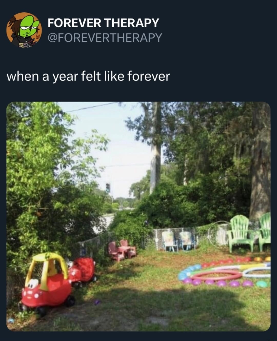 when a year felt like forever