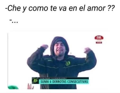  Che y como te va en el amor ??
-...
