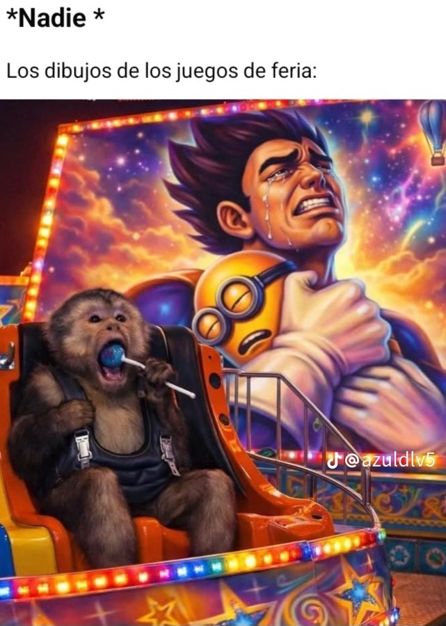 *Nadie *

Los dibujos de los juegos de feria: