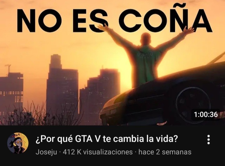 NO ES COÑA
¿Por qué GTA V te cambia la vida?
Session ID: 7797.
