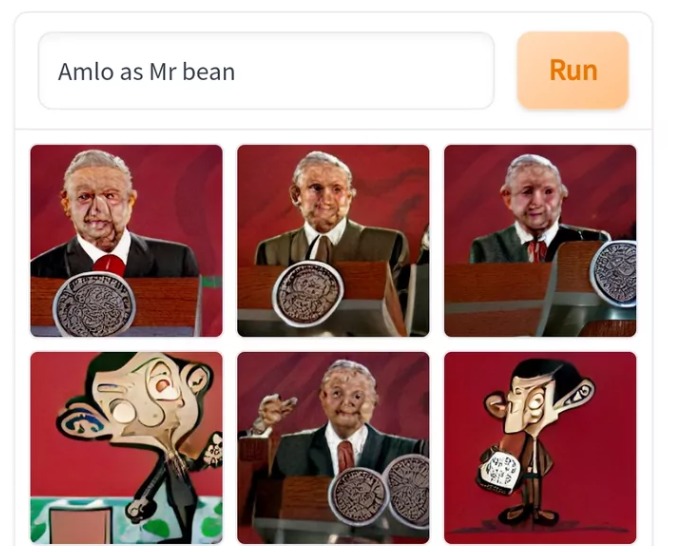 Amlo como Mr Bean