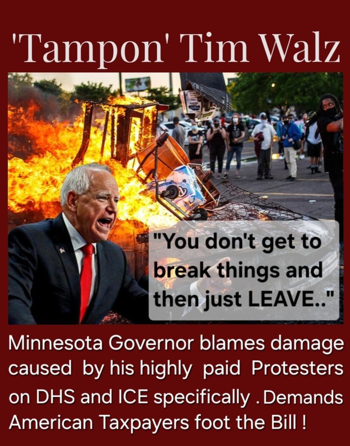 'Tampon' Tim Walz

