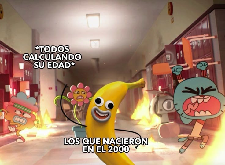 *TODOS CALCULANDO SU EDAD* LOS QUE NACIERO EN EL 2000