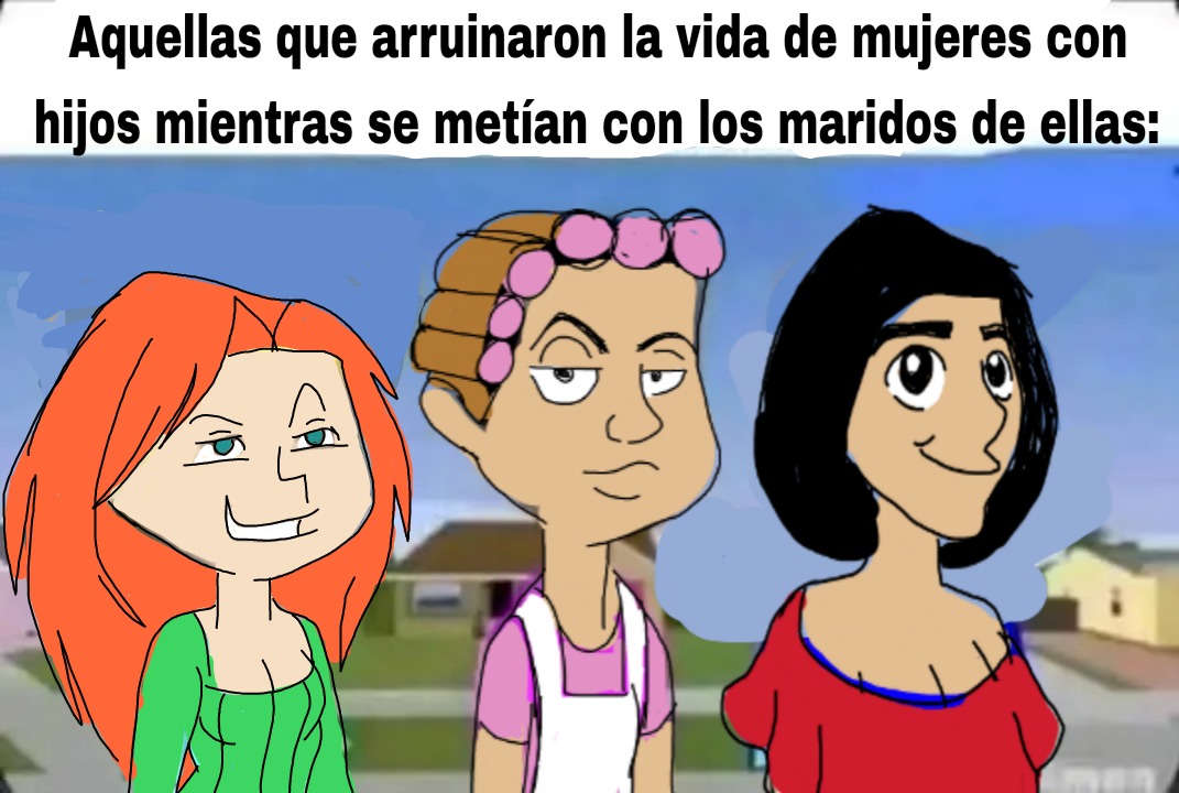 Aquellas que arruinaron la vida de mujeres con hijos mientras se metían con los maridos de ellas: