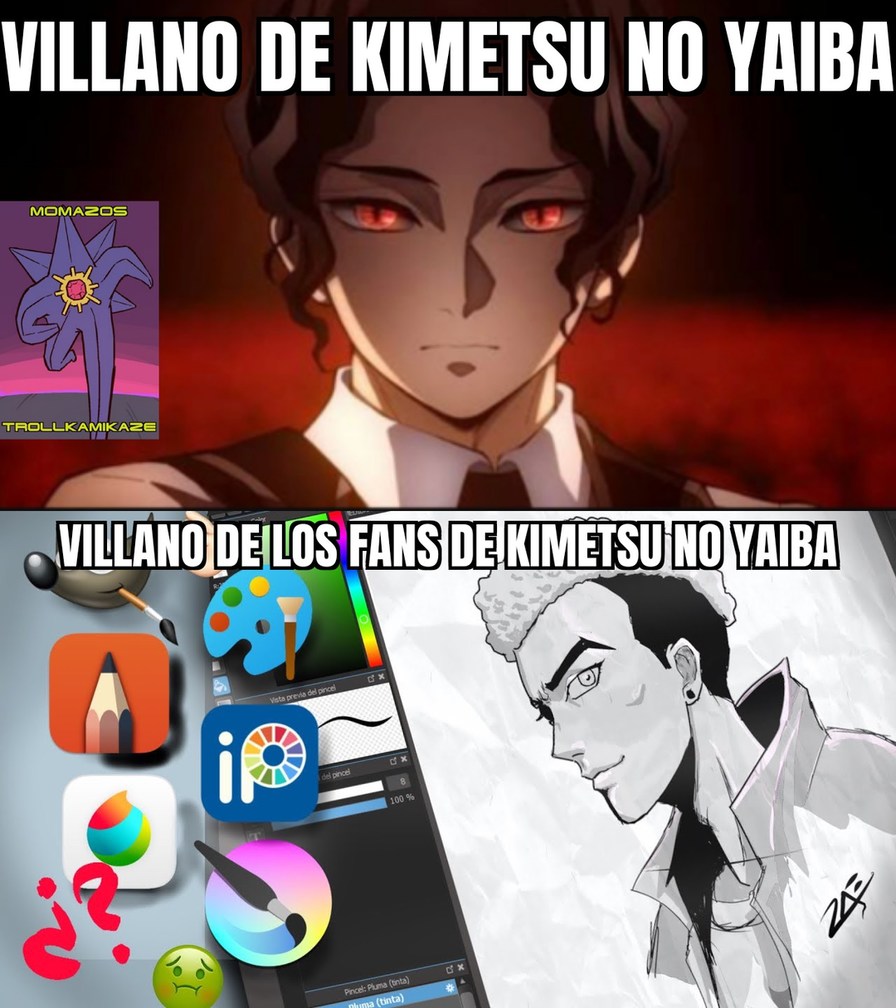 VILLANO DE KIMETSU NO YAIBA
VILLANO DE LOS FANS DE KIMETSU NO YAIBA