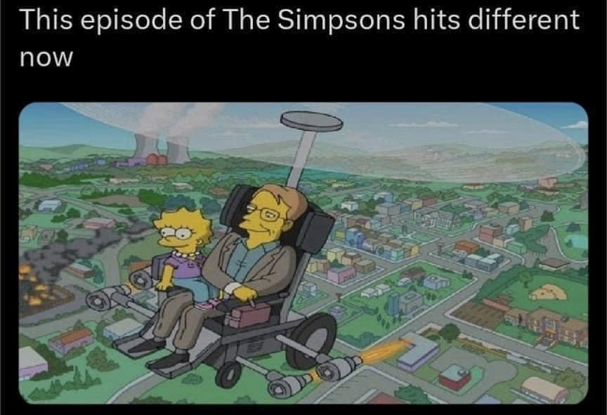 This episode of The Simpsons hits different now