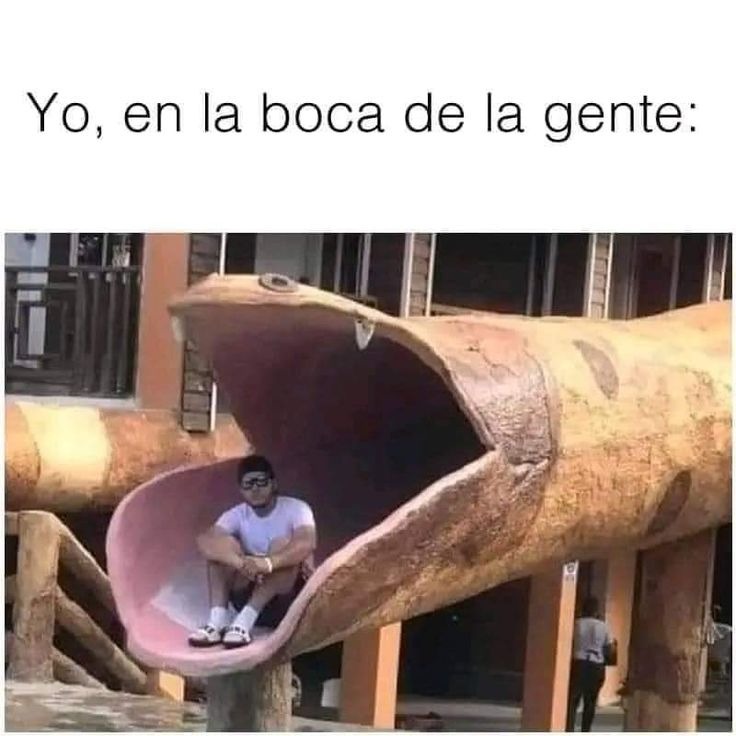 Yo, en la boca de la gente: