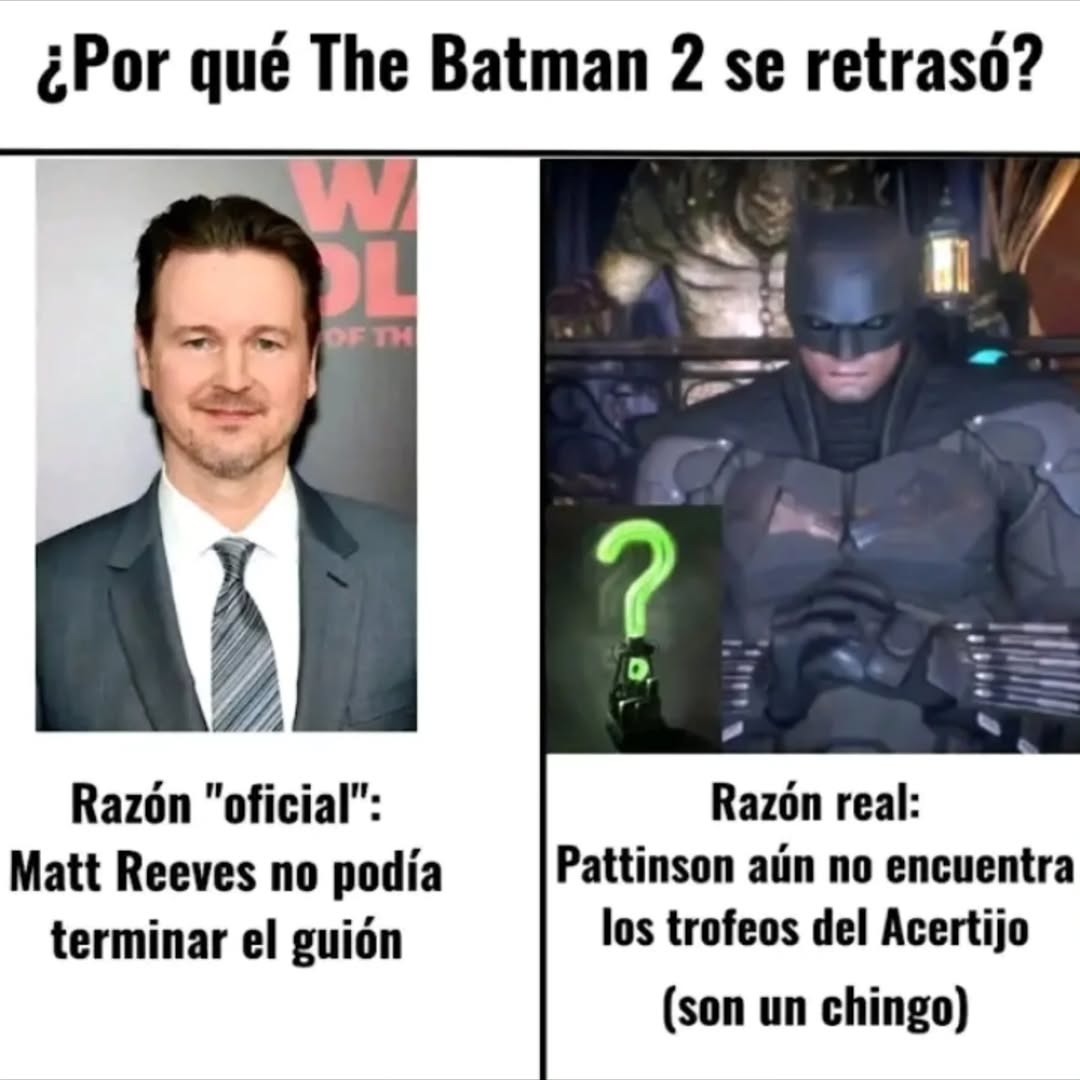 ¿Por qué The Batman 2 se retrasó?
Razón 