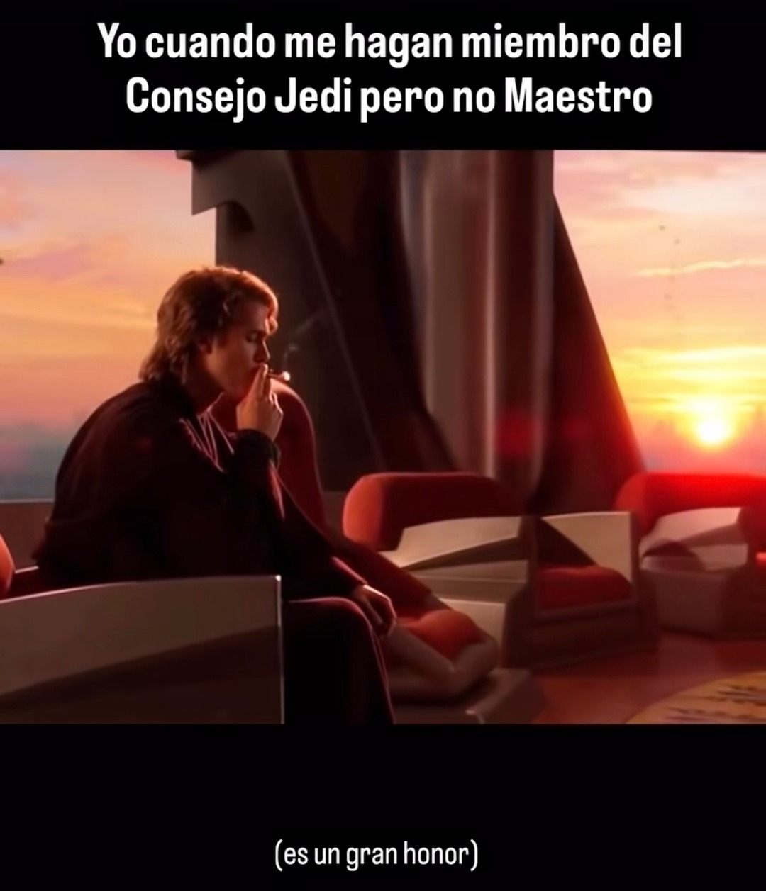Yo cuando me hagan miembro del Consejo Jedi pero no Maestro (es un gran honor)