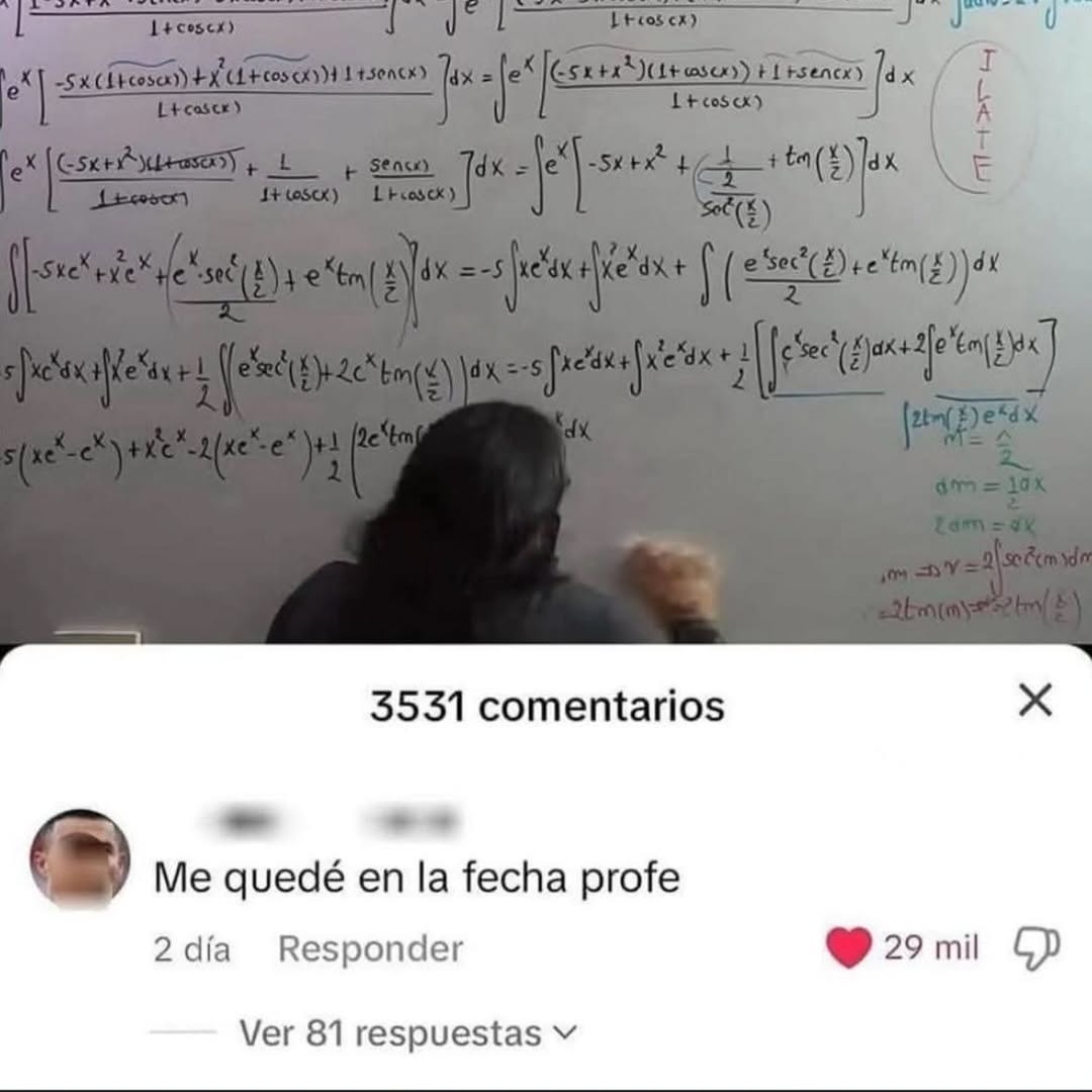 3531 comentarios Me quedé en la fecha profe 2 día Responder Ver 81 respuestas