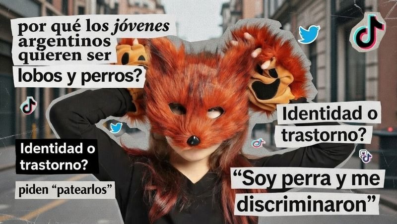 por qué los jóvenes argentinos quieren ser lobos y perros? Identidad o trastorno? piden 'patearlos' Soy perra y me discriminardon